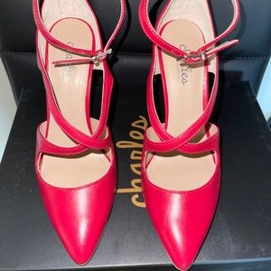 Charles by Charles David packer dark cherry pumps